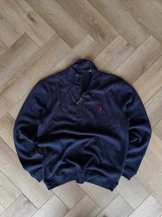 RLR Navy 1/4 Zip